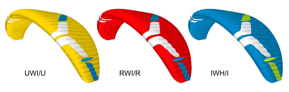 couleurs parapente ozone alta